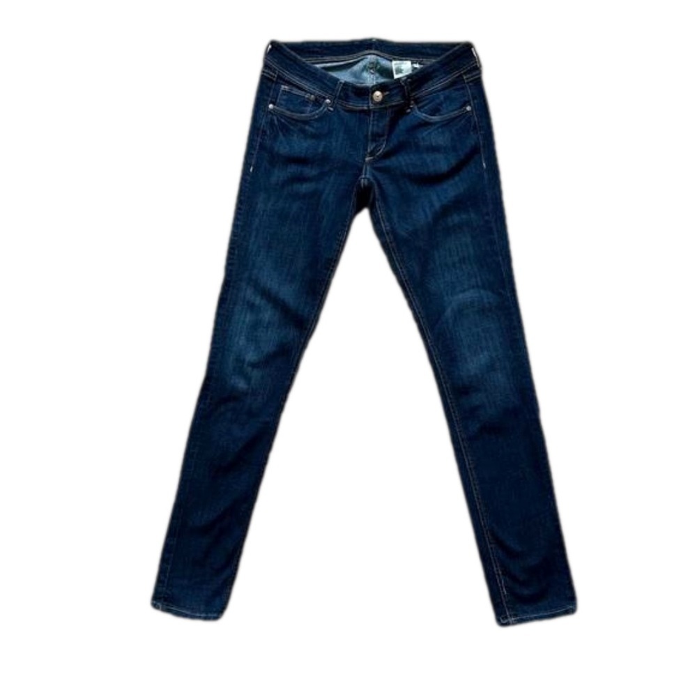 &Denim Dark Blue Jeans Super Skinny